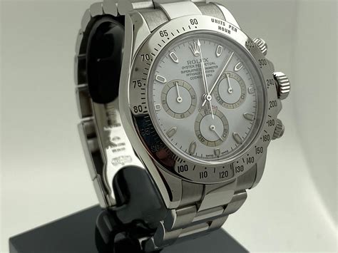 scatole rolex originali daytona 2004|Rolex Daytona 2004 Daytona White Dial 116520 Stainless Steel .